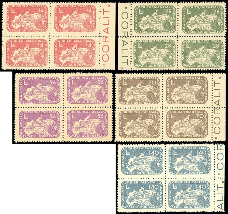 1945 - Ciclista, serie completa ... 