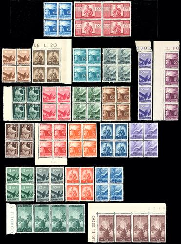 1945/48 - Democratica (543/565), ... 