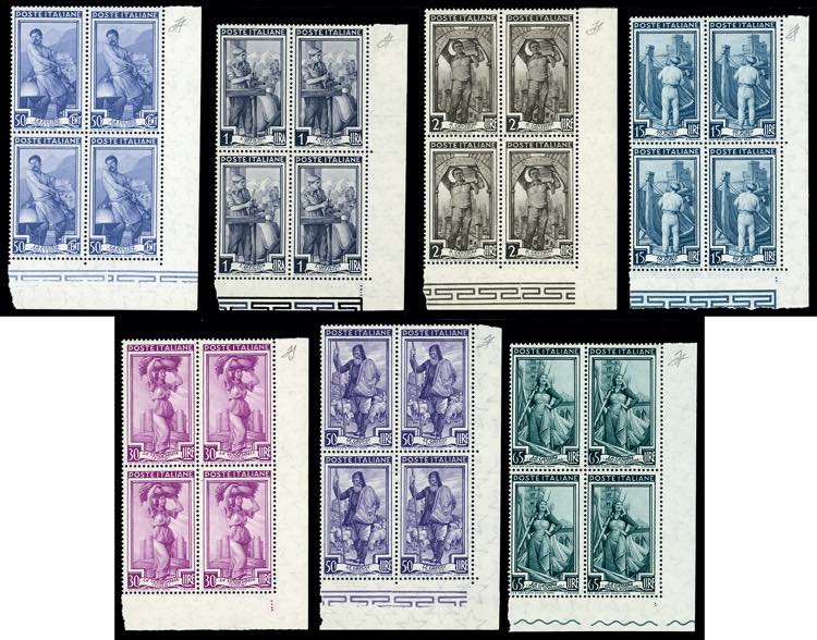 1955/57 - Lavoro, filigrana ... 