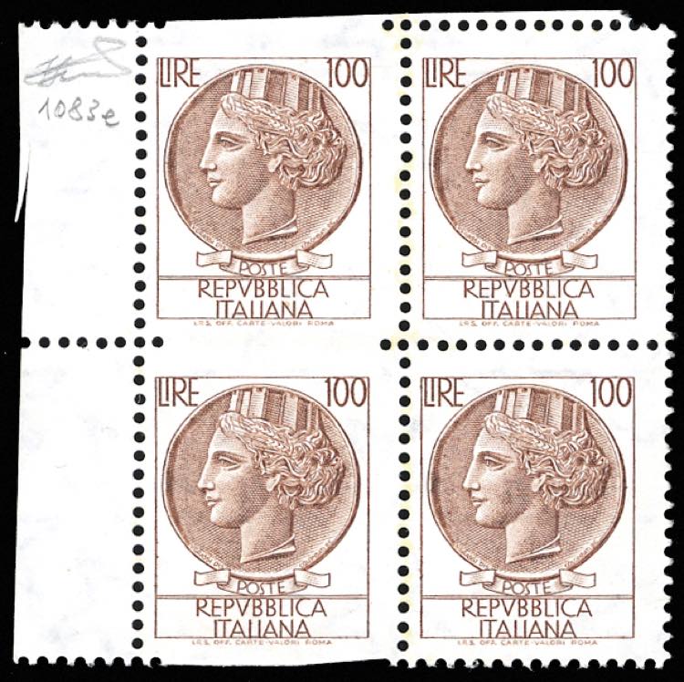 1968 - 100 lire bruno Siracusana, ... 