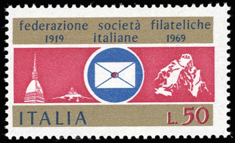1969 - 50 lire Federazione ... 