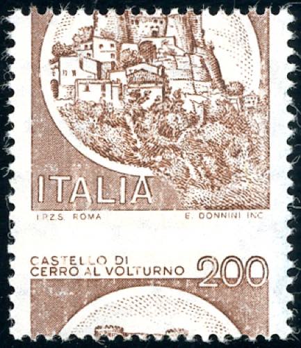 1980 - 200 lire Castello bruno, ... 