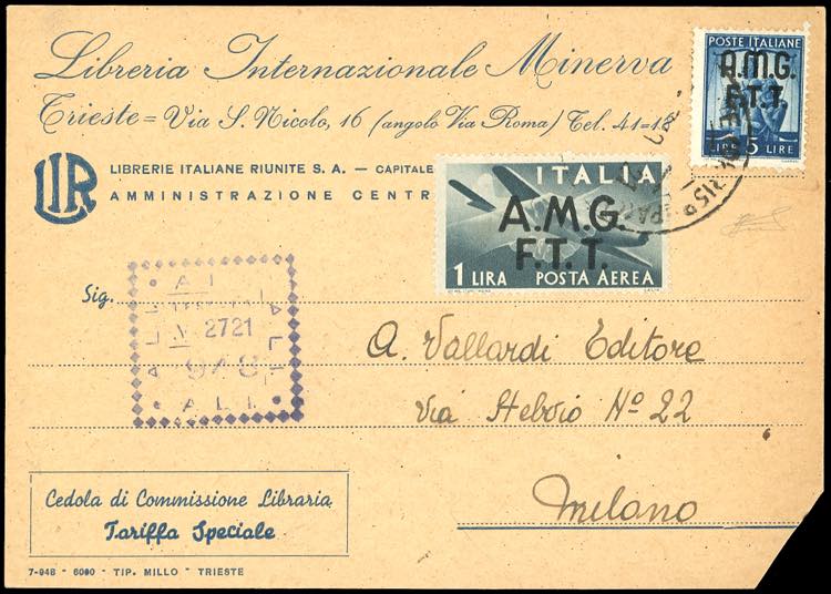 1949 - 5 lire Democratica, 1 lira ... 