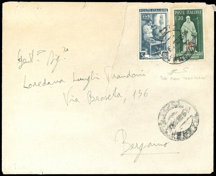 1951 - 20 lire Guido dArezzo, in ... 