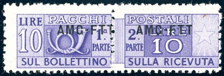 PACCHI POSTALI 1949 - 10 lire, ... 