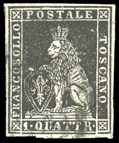1857 - 1 quattrino nero (10), ... 