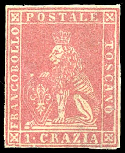 1857 - 1 crazia carmino (12), ... 