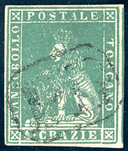 1857 - 4 crazie verde (14), ... 