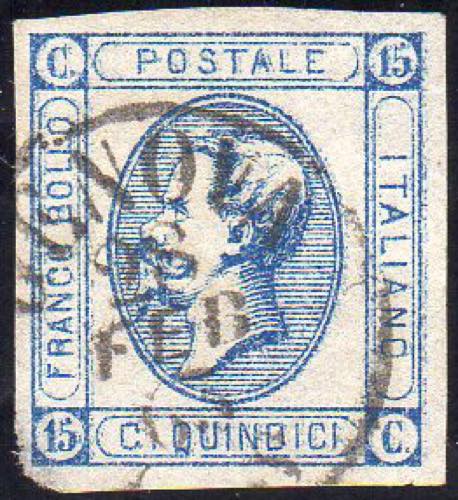 1863 - 15 cent. Litografico, I ... 
