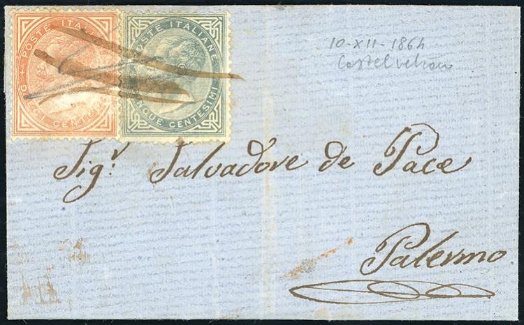 1864 - 5 cent. e 10 cent. De La ... 