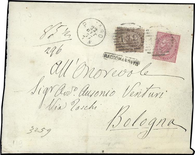 1877 - 30 cent., 40 cent., De La ... 