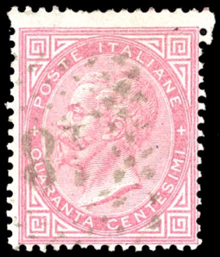 1866 - 40 cent. De La Rue, ... 