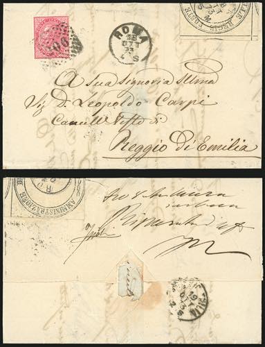 1873 - 40 cent. De La Rue, ... 