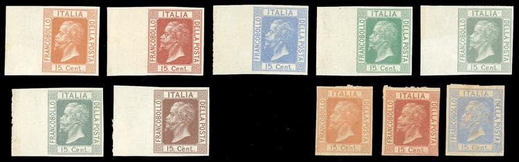 1864 - 15 cent. Vittorio Emanuele ... 