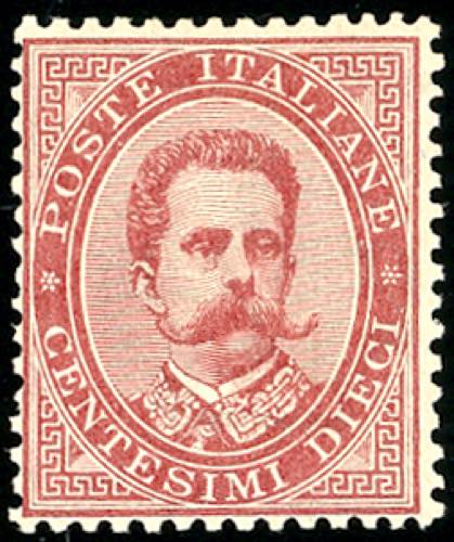 1879 - 10 cent. Umberto I (38), ... 