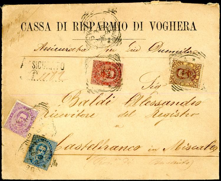 1893 - 10 cent., 25 cent., 60 ... 