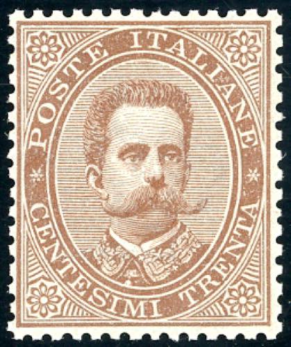 1879 - 30 cent. Umberto I (41), ... 