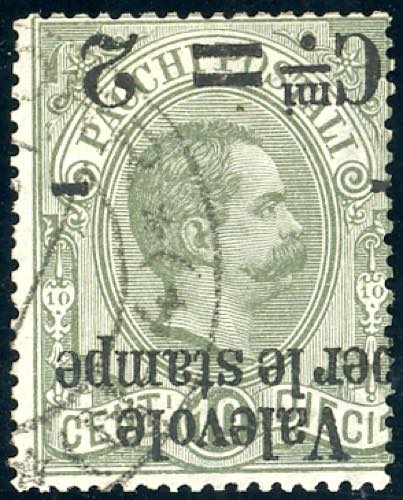 1890 - 2 cent. su 10 cent. ... 