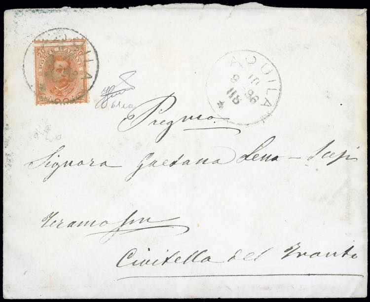 1896 - 20 cent. Umberto I, ... 