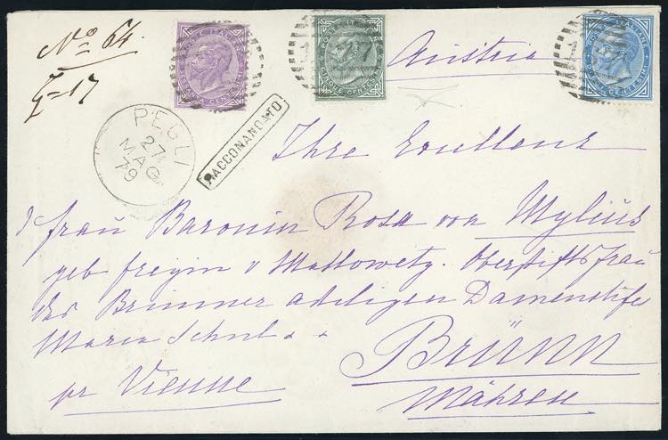 REGNO DITALIA-IMPERO AUSTRIACO ... 