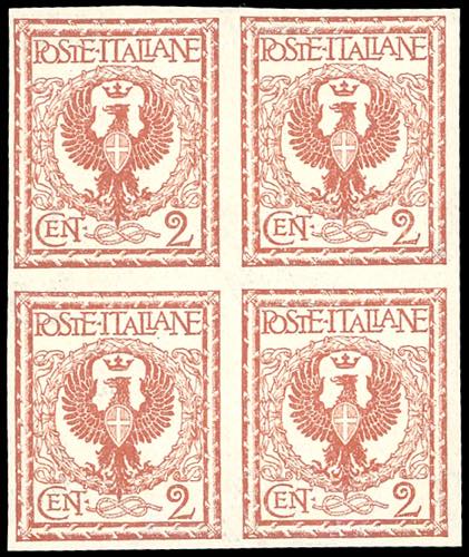 1901 - 2 cent. Floreale, non ... 