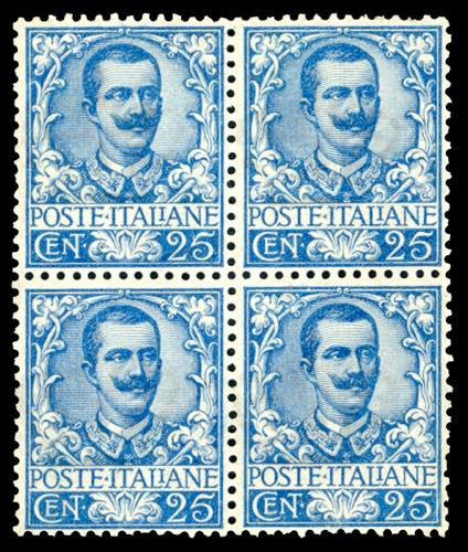 1901 - 25 cent. Floreale (73), ... 