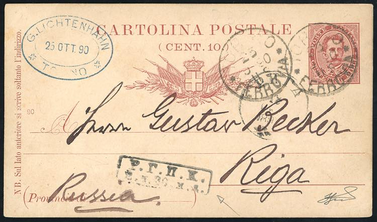 REGNO DITALIA-IMPERO RUSSO ... 