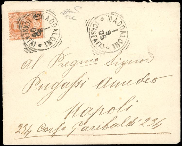 1905 - 15 cent. su 20 ... 