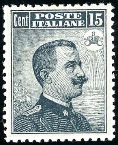 1909 - 15 cent. Michetti, II tipo ... 