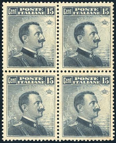 1911 - 15 cent. Michetti, III tipo ... 