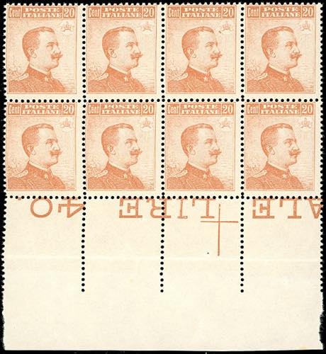 1916 - 20 cent. Michetti, senza ... 