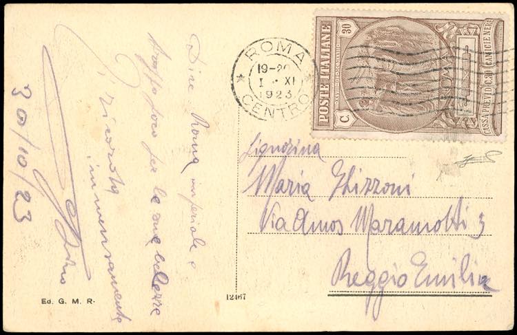 1923 - 30 cent. + 30 Cent. Camicie ... 