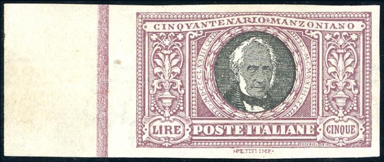 1923 - 5 lire Manzoni, non ... 