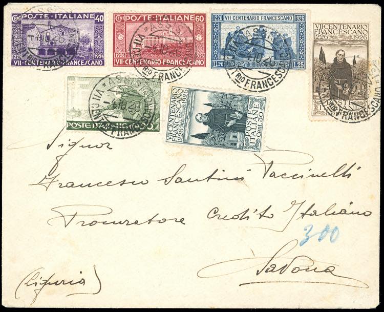 1926 - San Francesco, serie ... 