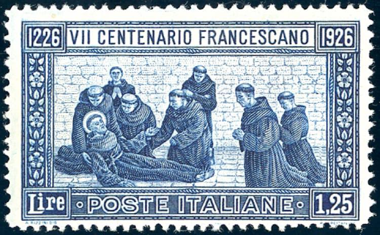 1926 - 1,25 lire San Francesco, ... 