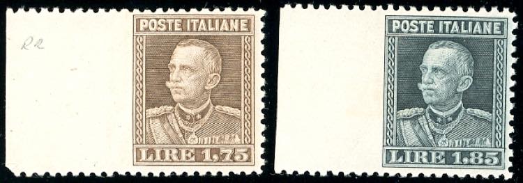 1927 - 1,75 lire e 1,85 lire ... 