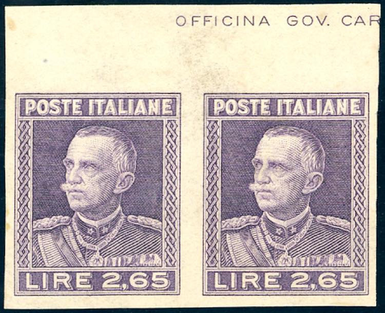 1927 - 2,65 lire Parmeggiani, non ... 