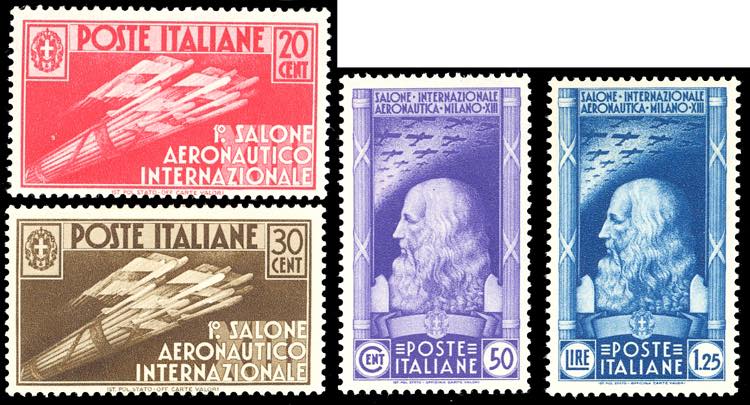 1935 - Salone Aeronautico, serie ... 