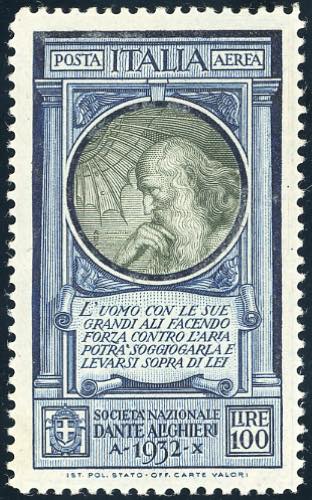 1932 - 100 lire Dante (41), ottima ... 