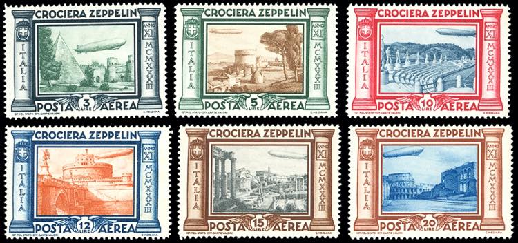 1933 - Zeppelin, serie completa ... 