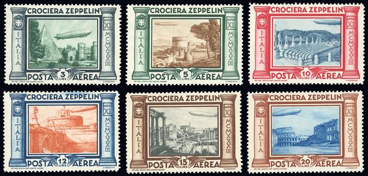 1933 - Zeppelin, serie completa ... 