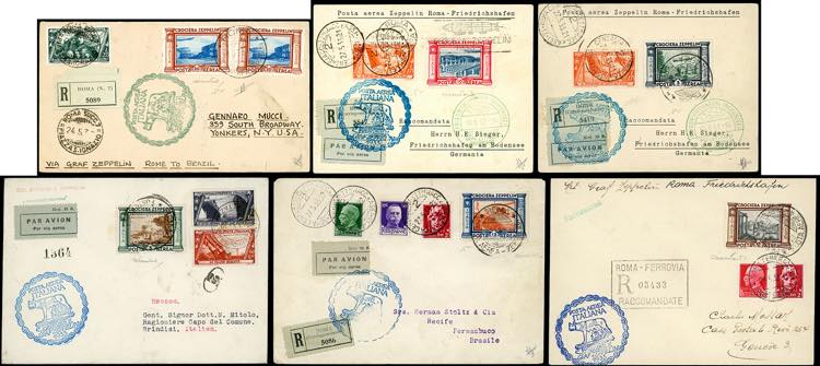 1933 - Zeppelin, serie completa ... 