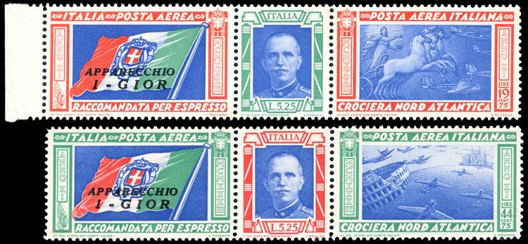 1933 - Trittici I-GIOR (51G/52G), ... 