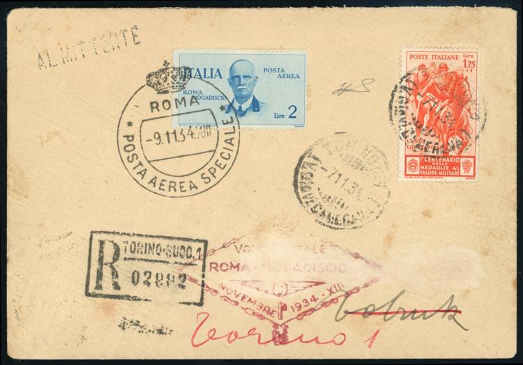 1934 - 2 lire Volo ... 