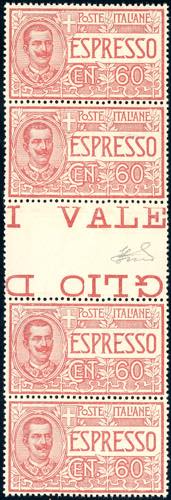 1922 - 60 cent. rosso (7), ... 
