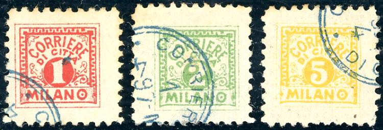 CORRIERI DI CITTA 1897 - ... 