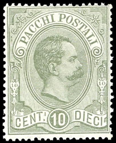 1886 - 10 cent. Umberto I (1), ... 