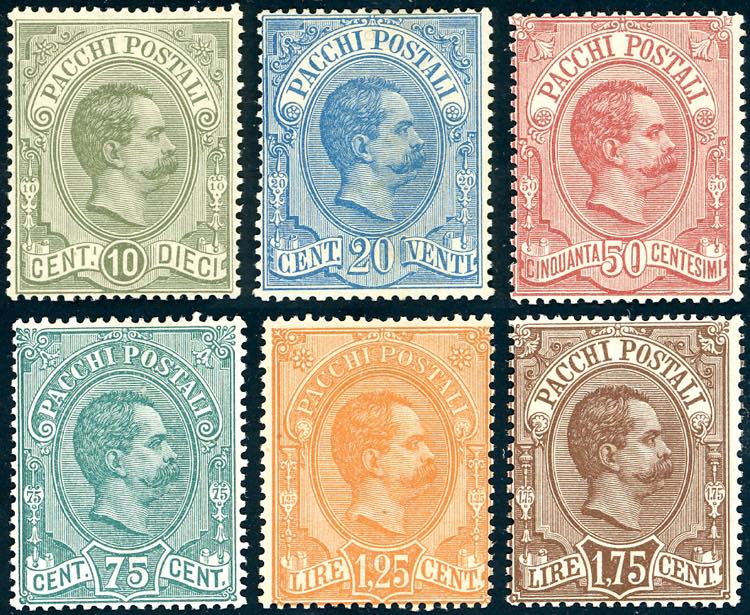 1884/86 - Umberto I, serie ... 