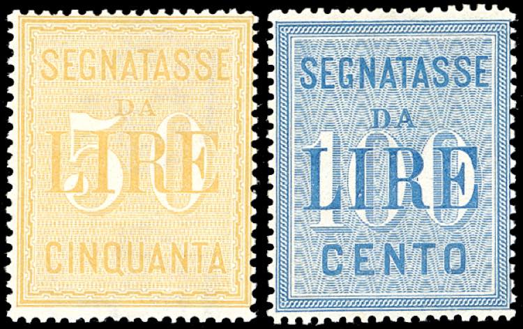 1903 - 50 lire e 100 lire (31/32), ... 