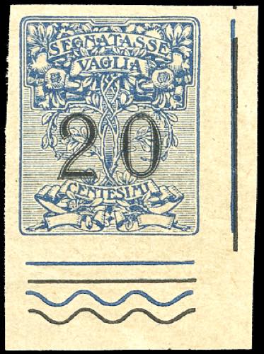 1924 - 20 cent. prova darchivio ... 